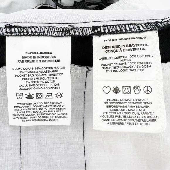 Nike Life Loose Fit Black Chino Pants Men’s Size 32 Medium Cotton New NWT - Picture 6 of 10